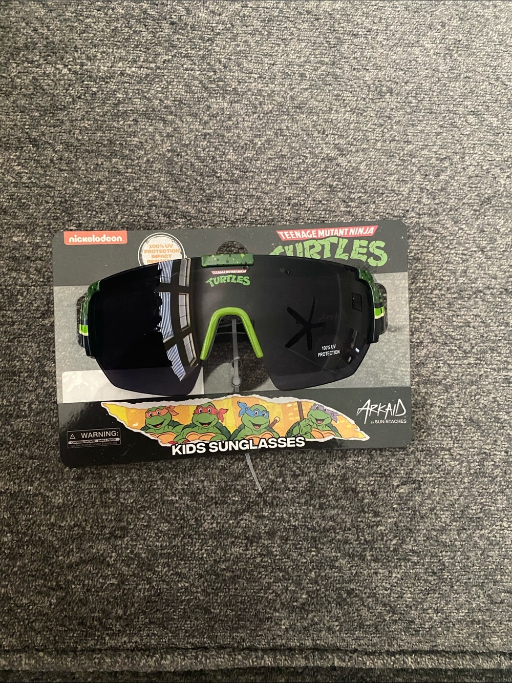 Nickelodeon Teenage Mutant Ninja Turtles Kids Sunglasses - Black & Green